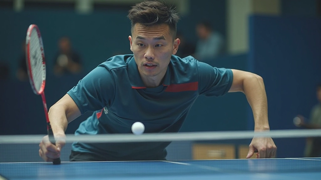 صورة توضيحية لقبضة المضرب والوقفة الصحيحة في الريشة الطائرة