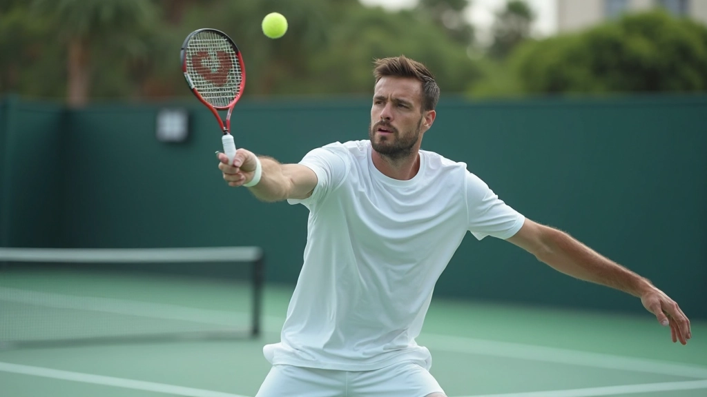 تطوير الإرسال القوي والدقيق في التنس